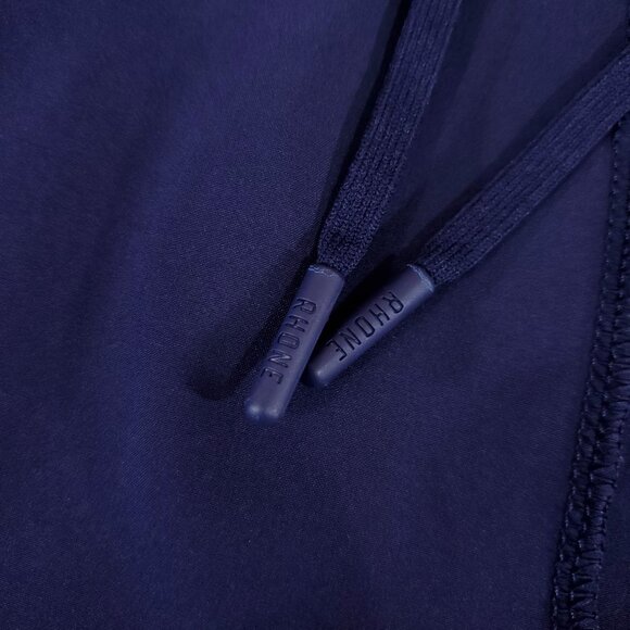 Rhone X Peloton Mens Medium Unlined Gym Training Shorts Navy Checkered Pattern - Picture 10 of 14